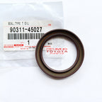 Seal Converter CVT Matic New Altis Alphard Vellfire Previa Estima RAV4 Lexus NX300 RX200 Harrier Sienta Yaris Vios Corolla Cross Original Toyota 90311-45027 Sil Seal Type T Oil Seal Converter Matic ANH20 2400cc 2AZFE 2AZF Conventer Metic