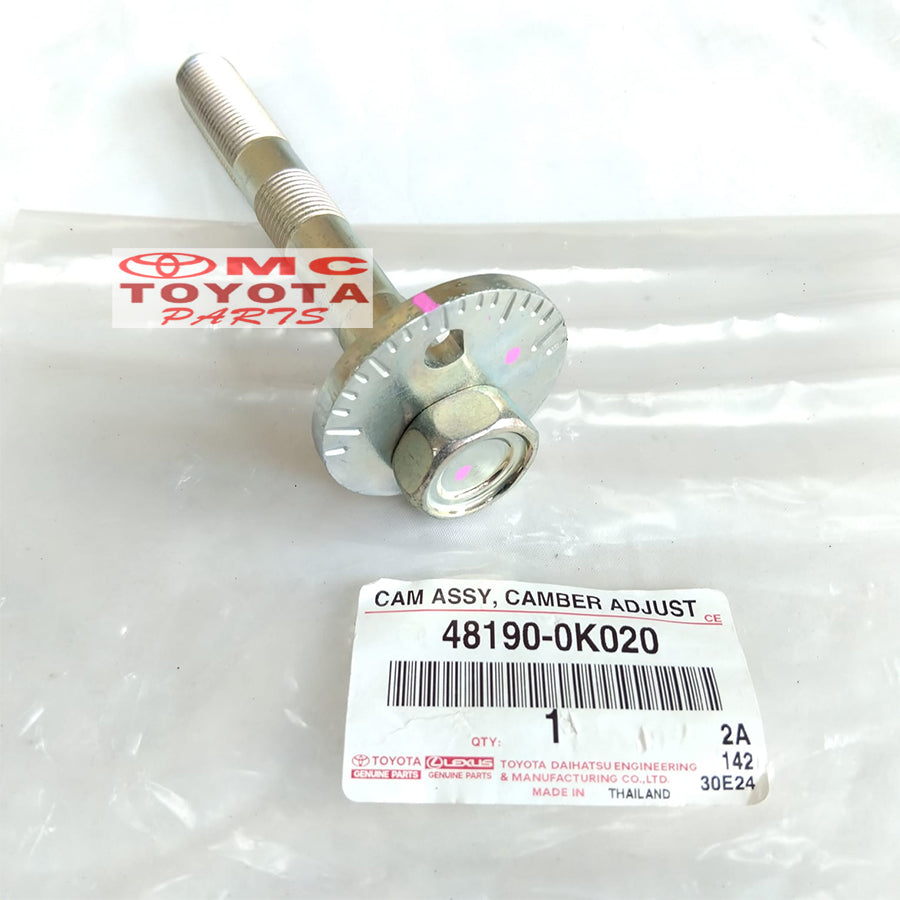 Baut Chamber Sayap Depan Innova Hilux Cam Assy Camber Adjust Assy Original Toyota 48190-0K020