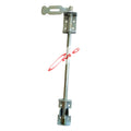Slot Grendel Panjang Pintu Besi Garasi Gebyog Henderson Long Iron Door Latch  Pintu 40 Cm