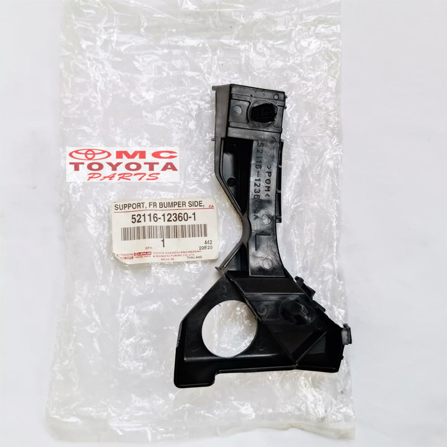 Support Bracket Breket Bumper Depan Kanan Kiri Corolla Altis Old 52116-12360-1 52115-12400-1 Original