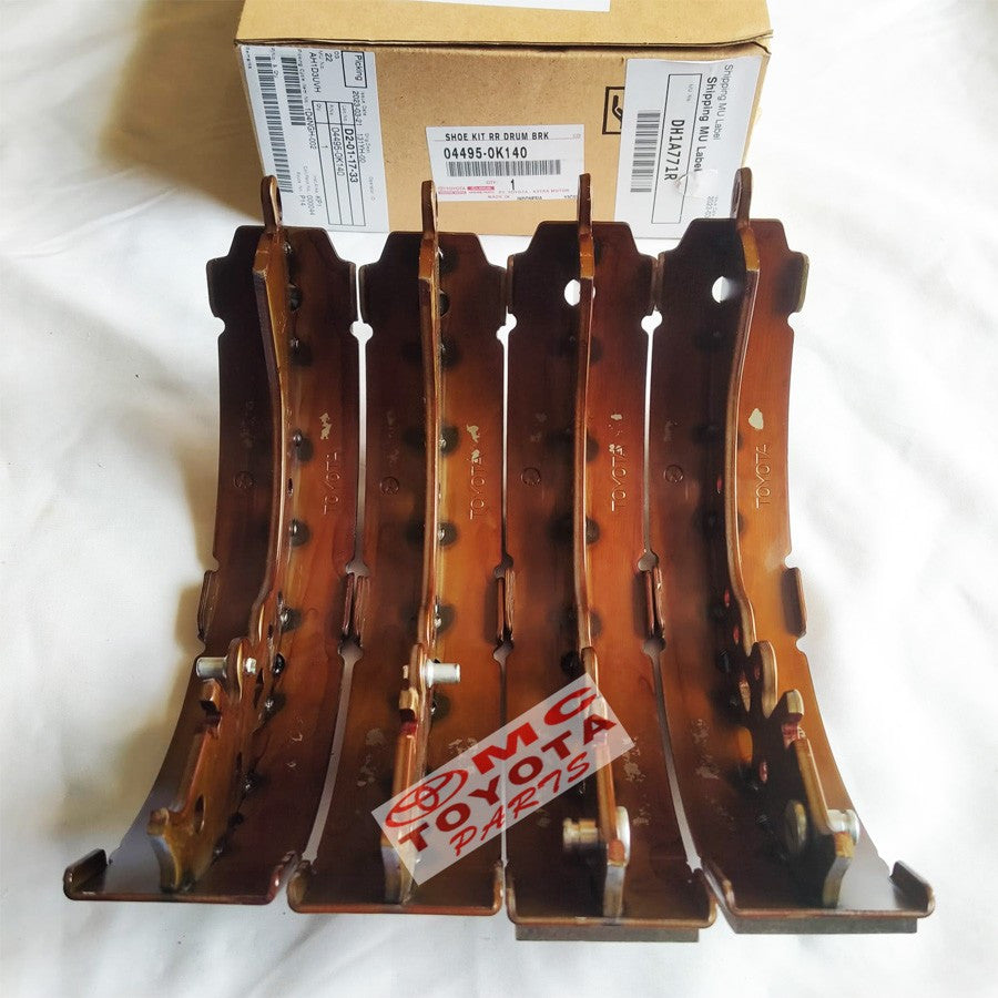 Brake Shoe Kampas Rem Belakang Original Toyota Innova Reborn 04495-0K140