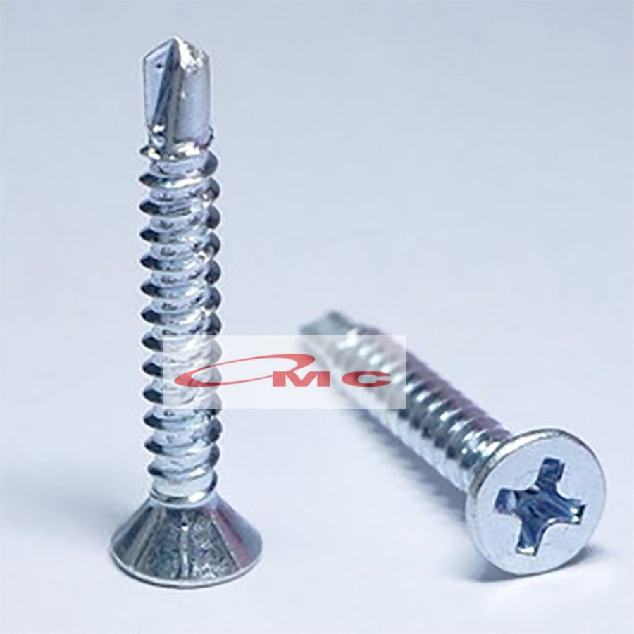 Camel Skrup Sekrup Baja Ringan Baut Paku Papan Grc Roofing Rofing Rufing Ruping Self Drilling Screw SDS Kepala Plus Putih 8x25 8 X 25 mm Pcs Satuan
