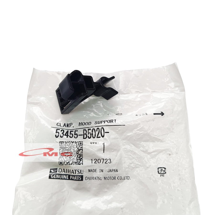 Kancing Klip Holder Stang Tiang Penyangga Kap Mesin Clip Tiang Cap Mesin Clamp Hood Support Daihatsu Gran Max Luxio Original 53455-B5020-000