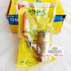 Ball Valve Bal Bol Boll Brass Stop Kran Keran Kuningan 3/4 Inch ONDA