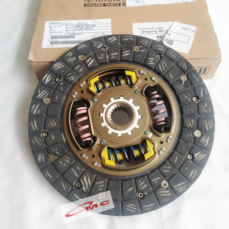 Plat Kampas Kopling Clutch Disc Soluna Vios Altis Yaris Sienta 31250-0D250
