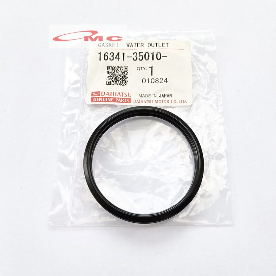 Paking Gasket Thermostat Oring Seal Karet Thermostat Kijang Kapsul Avanza Veloz Xenia Rush Terios Raize Rocky Vios Yaris Altis Fortuner Hilux Land Cruiser Prado Corona Hiace Dyna 16341-35010-000 Karet Oring Thermostat Gasket Paking Oring Thermostat