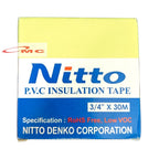 Isolasi Kabel Listrik NITTO 3/4" X 30M PVC Insulation Tape Isolasi Nitto Nito Lakban Listrik Isolasi Listrik Selotip Kabel Solasi Listrik Selotip Listrik Solasi Kabel Electrical Tape Hitam
