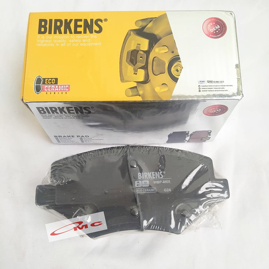 Brake Pad Kampas Rem Depan BIRKENS Wuling ALMAZ Asli Birkens 23948101 B-WBP-M05