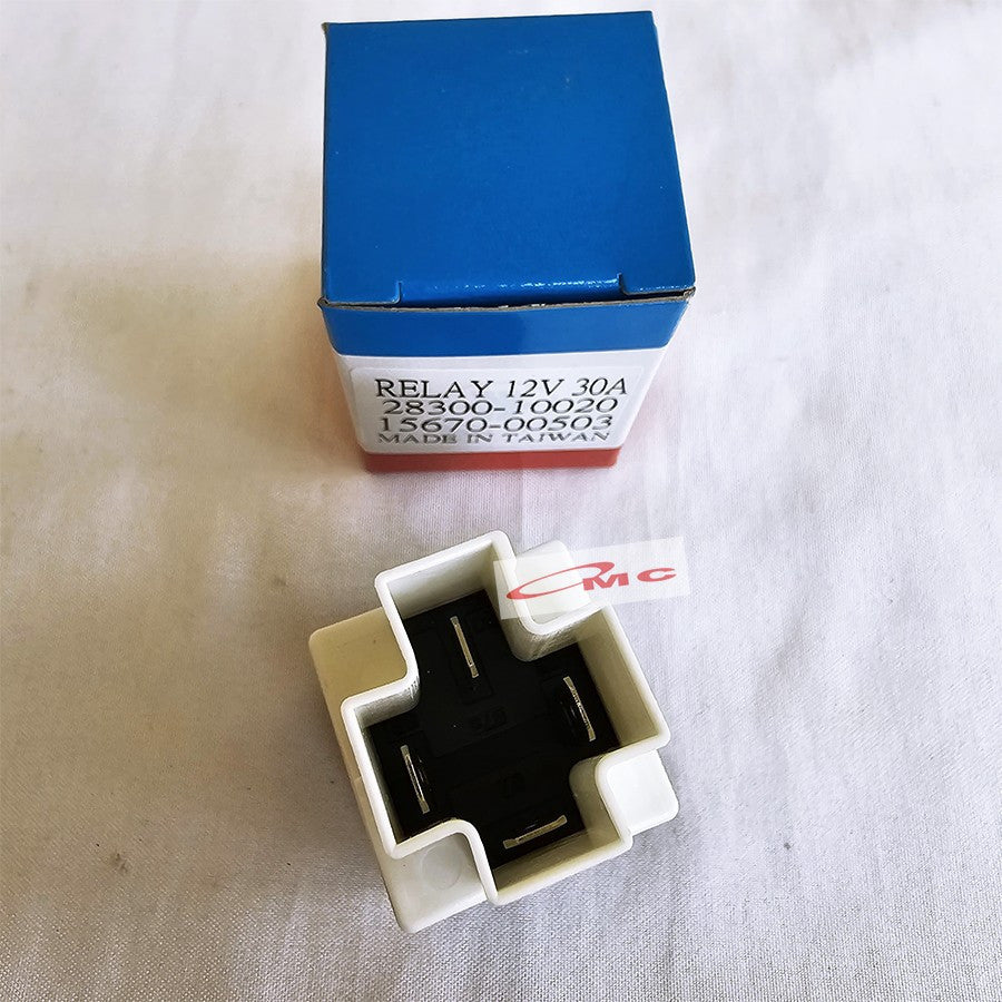 Relay Starter Toyota Kijang 7K Kapsul Efi Soluna Great Vios Altis Corona Hilux Dyna Camry Land Cruiser Kaki 4 K-4 12V 30A 28300-10020 15670-00503