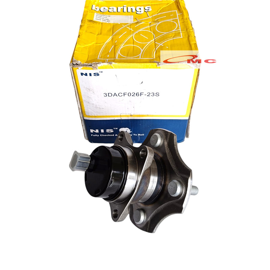 Laher Bearing Roda Belakang Vios Old 2002-2007 Toyota Ist Sensor ABS 3DACF026F-23S Lahar Hub Bering Roda Laher Roda Vios Gen 1 3DACF026F23S ABS 3DACF-026F-23S