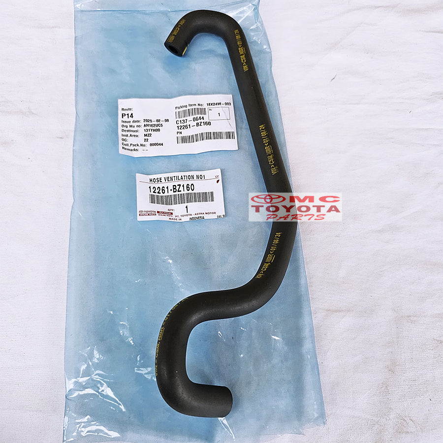 Selang Hose Ventilasi Grand New Avanza Xenia Rush Terios Original Toyota 12261-BZ160