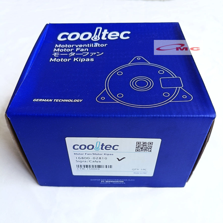 Motor Fan Ac Dinamo Kipas Radiator Cooltec Mobil Calya Sigra 16800-02810