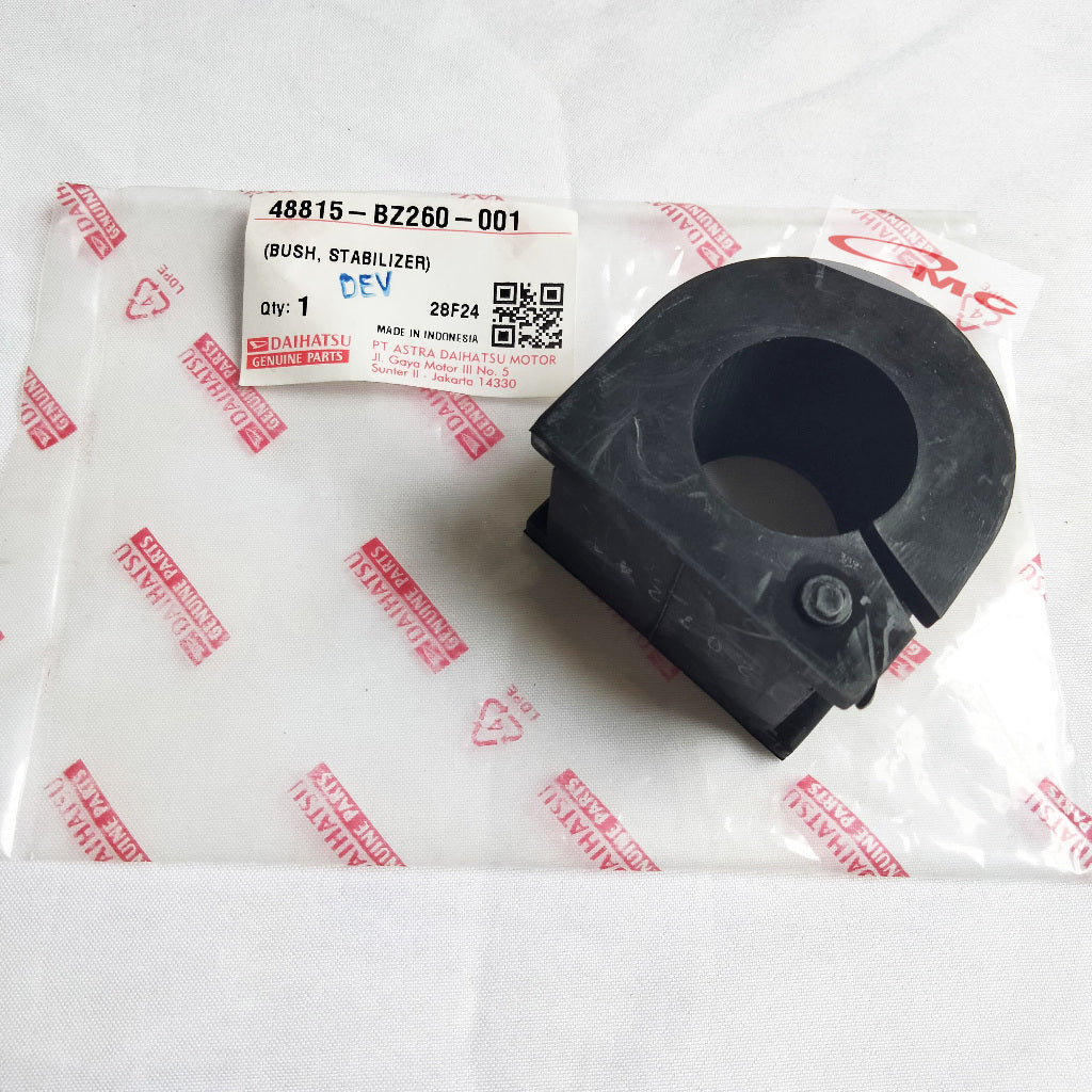 Karet Bush Stabil Stabilizer Roda Depan Raize Rocky Original Daihatsu 48815-BZ260-001