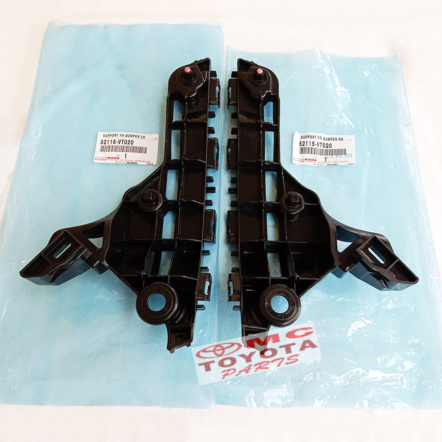 Support Bracket Breket Bumper Depan kanan Kiri Toyota Innova Zenix Original 52115-VT020 52116-VT020