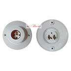 Broco Fitting Lampu Plafon Bulat 1212 E27 Ceiling Lamp Holder Fitting Plafon Fiting Lampu Bulat Satuan FLP-1212-BROCO