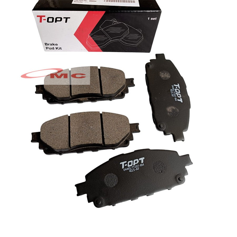 Brake Pad Kampas Rem Depan Innova Reborn Hilux Single Orisinil T-OPT 04465-TT207-8M