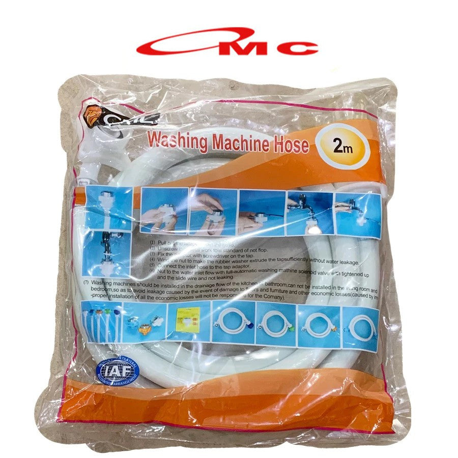 CAMEL Selang Mesin Cuci Inlet Masuk Air Bersih 1.5M 2M 3M Selang Inlet Mesin Cuci Otomatis 1 Tabung LG Samsung Washing Machine Hose CML 1.5 2 3 Meter