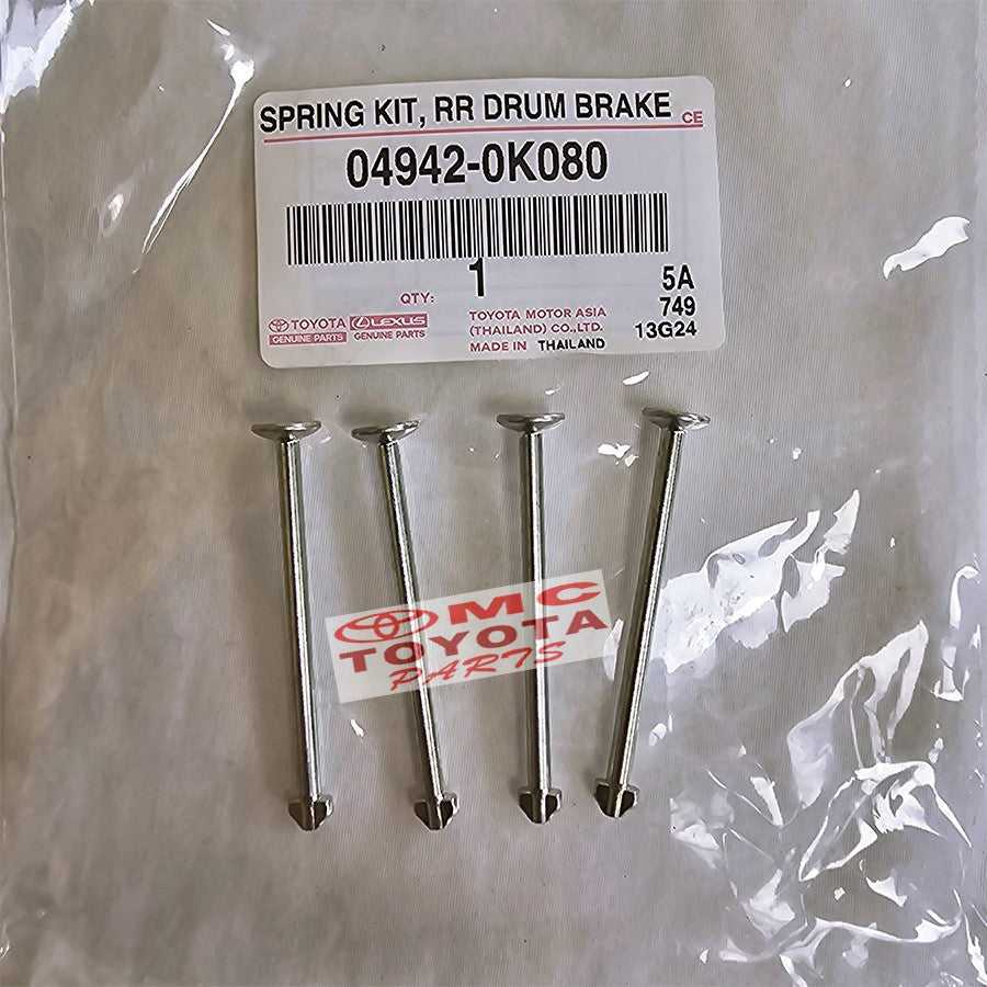 Spring Kit Rear Brake Kit Per Rem Belakang Toyota Kijang Innova Hilux Original 04942-0K080