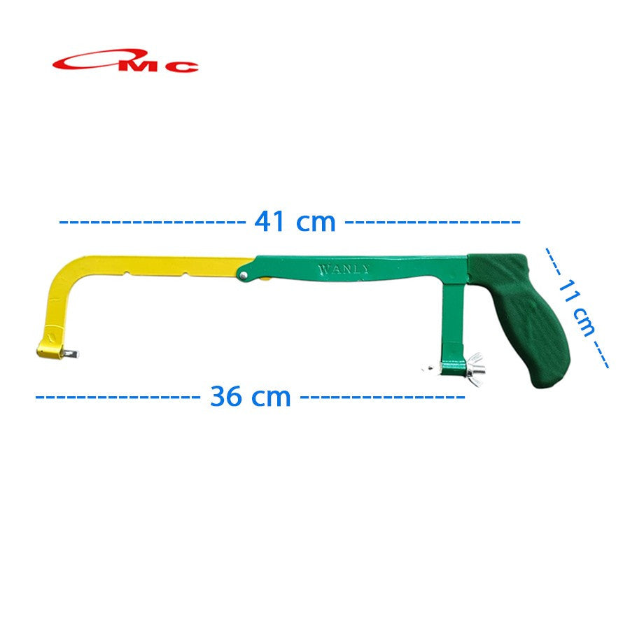 Gagang Gergaji Besi Lapis Karet Anti Slip 8" - 12" Wanly Gagang Gergaji Besi Tekuk Stang Gergaji Gagang Karet 8 - 12 Inch
