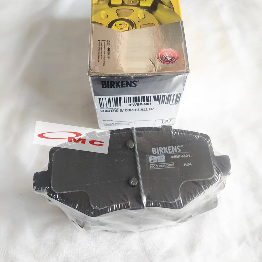 Brake Pad Kampas Rem Depan BIRKENS Wuling Conferno Cortez ALL Asli Birkens 23948042 B-WBP-M01