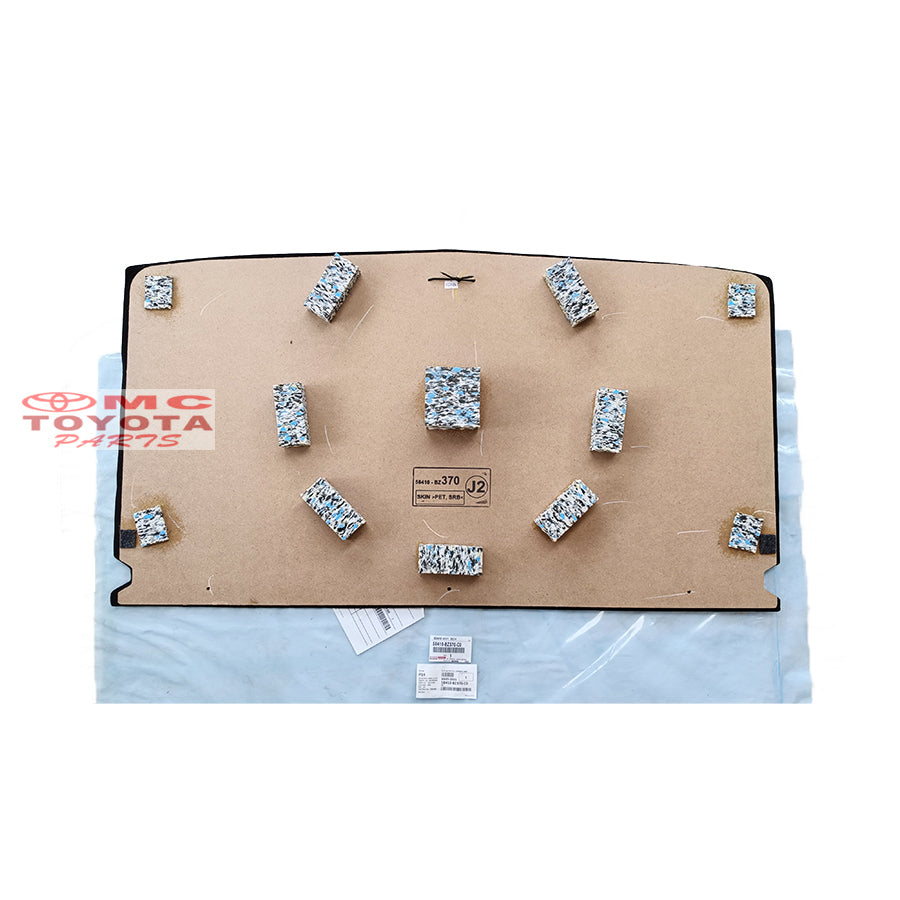 Cover Tutup Ban Serep Bagasi Belakang New Agya Ayla 2023-UP Original Toyota 58410-BZ370-C0 Cover Ban