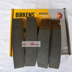 Brake Shoe Kampas Rem Belakang Nissan Evalia 2012-2018 Low Metallic Asli Original BIRKENS B-NBS-009