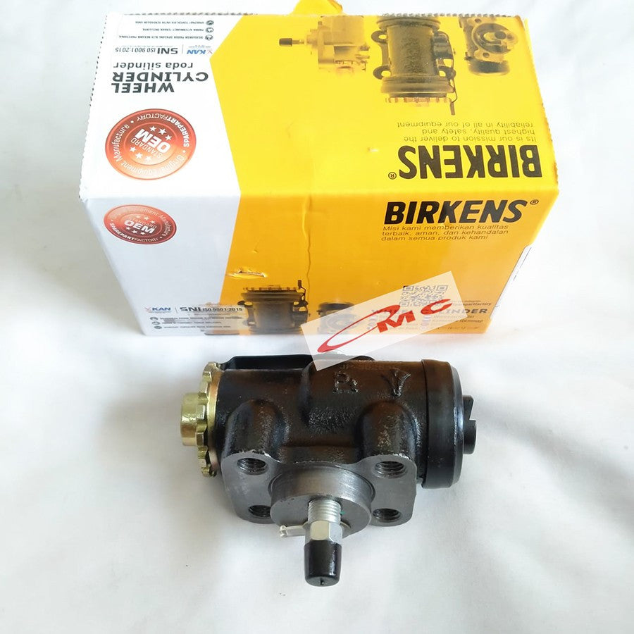 Master Rem Wheel Cylinder Mitsubishi Mirage PS 100/110 Canter Engkel FR RH Depan Kiri Nepel Asli Original Birkens B-MWF-S02