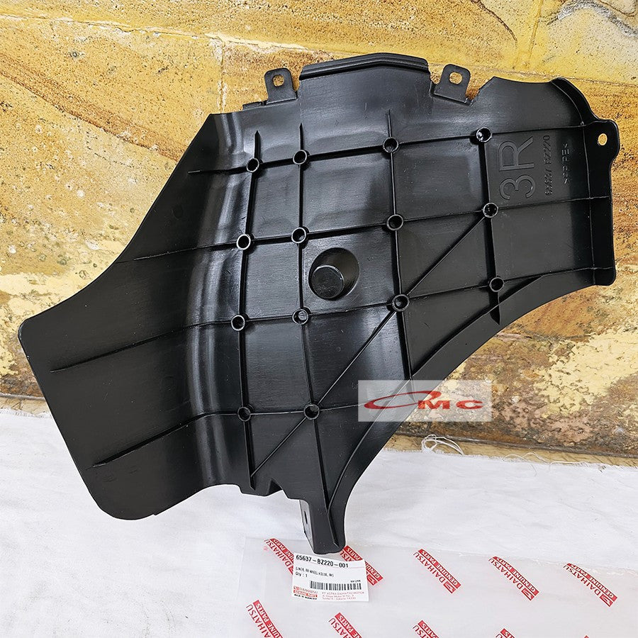 Liner Fender Spakbor Belakang Kanan Calya Sigra Original Daihatsu 65637-BZ220-001
