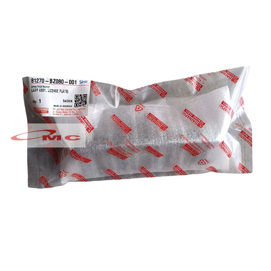 Lampu Plat Nomor Pelat Bagasi Daihatsu Terios Toyota Rush Original Ori Asli 81270-BZ080-001