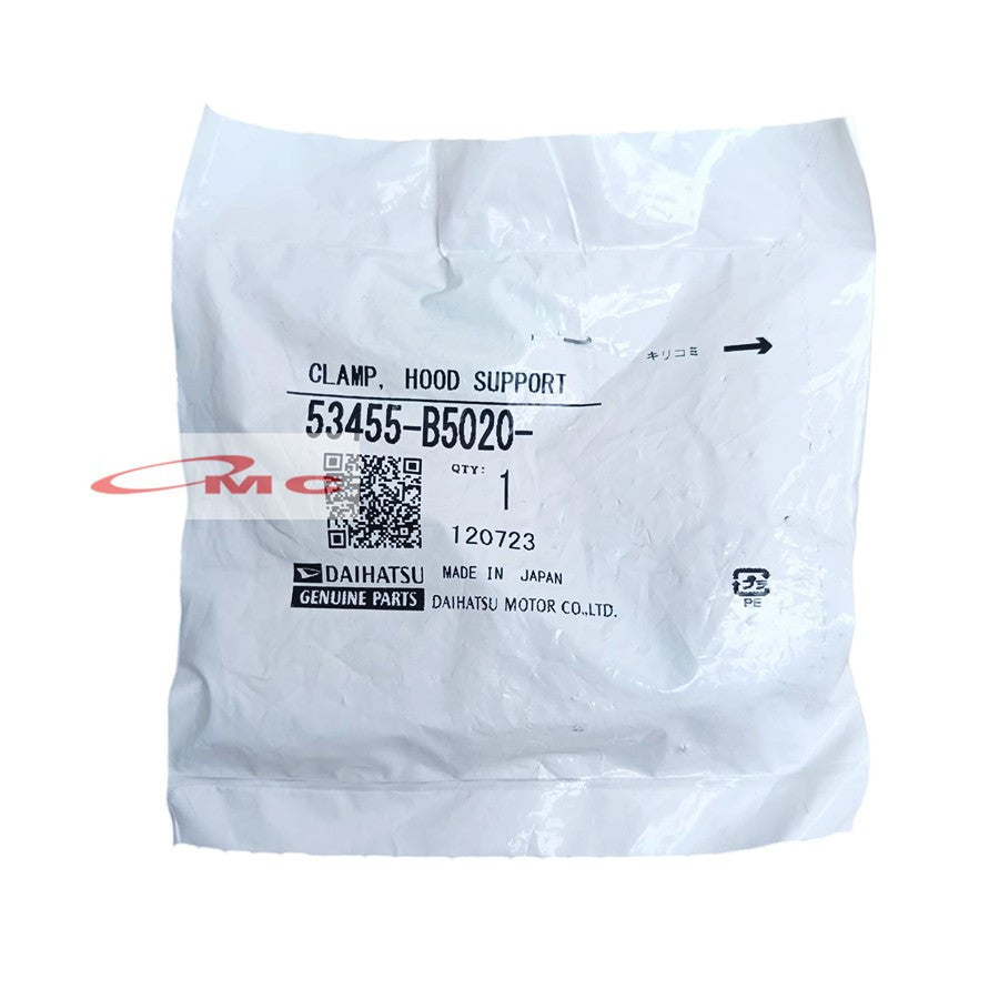 Kancing Klip Holder Stang Tiang Penyangga Kap Mesin Clip Tiang Cap Mesin Clamp Hood Support Daihatsu Gran Max Luxio Original 53455-B5020-000