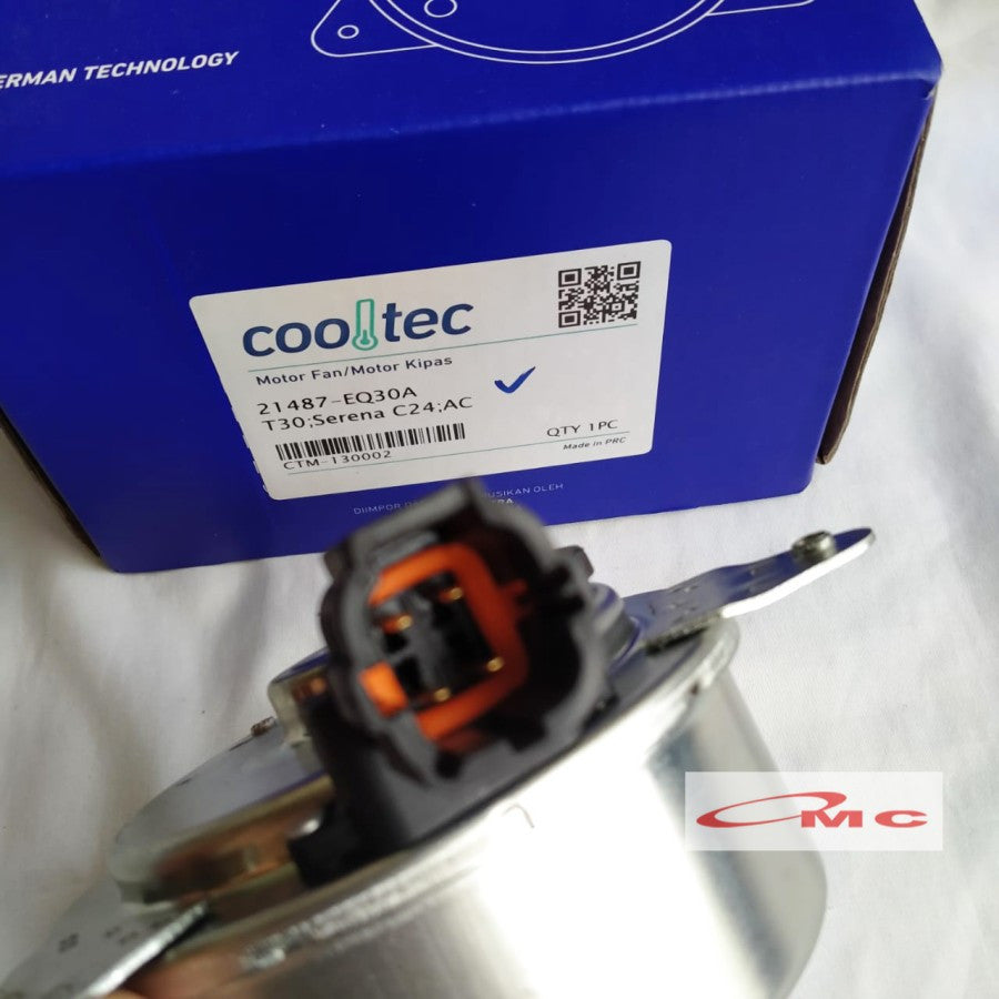 Motor Fan AC Kipas Radiator Cooltec Nissan Serena C24 Xtrail T30 21487-EQ30A-COOLTEC