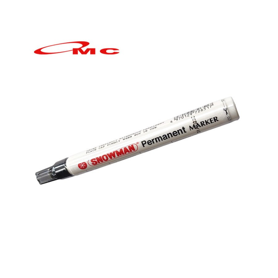 Spidol Permanen Snowman G12 G-12 G 12 Spidol Snowman Permanent Spidol G12 Permanen Spidol Permanent Marker Spidol Papan Tulis Hitam Biru