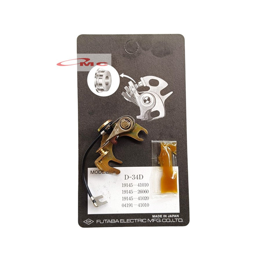 Platina Racing Gold Few D-34D Kijang 3K 4K 5K 7K Katana ST100 Carry Hiace S88 Zebra Hijet S75 Platina Contact Point Kontak Platina Resing Super Gold D 34D Condensor Kondensor
