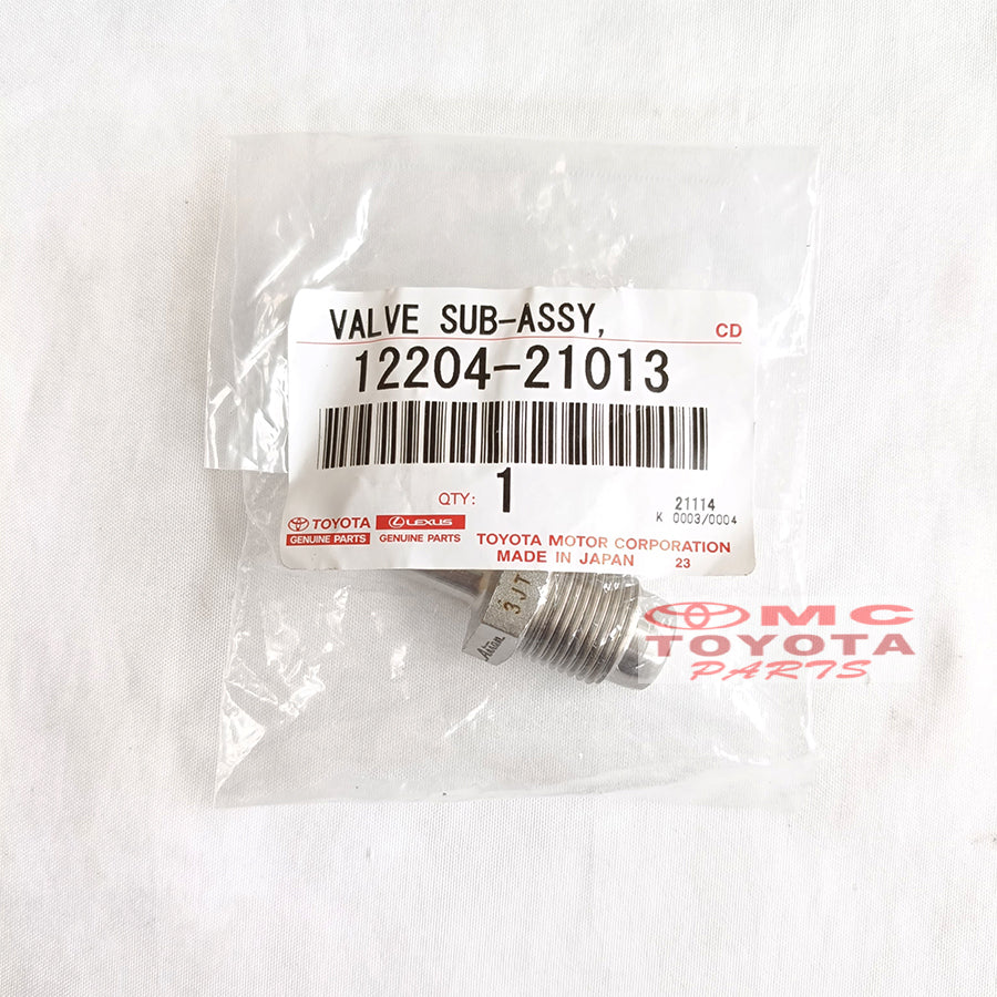 Valve Tutup Klep Valve PCV PVC Valve Angin Sensor Ventilation Ventilator All New Vios Yaris Sienta Corolla Altis Prius C Original Toyota 12204-21013