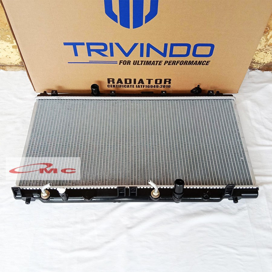 Radiator Assy TRIVINDO Honda Brio Double Blower 2 KIPAS 1300CC MATIC TR-87392