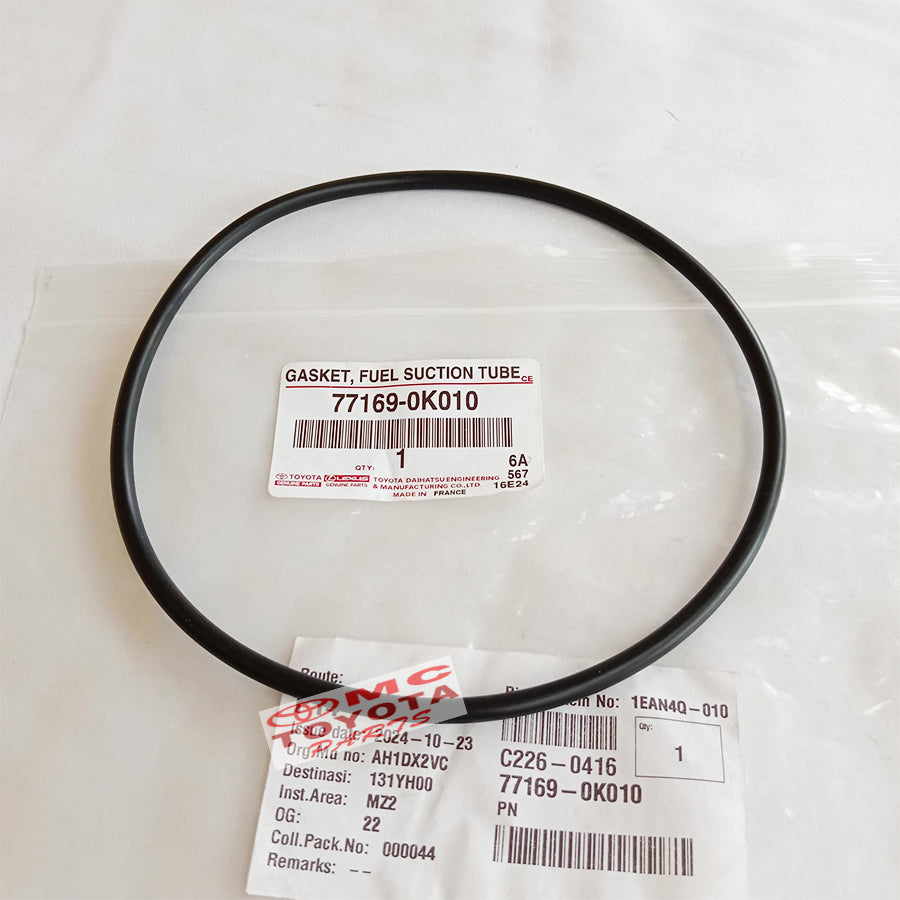 Karet Gaske Tutup Pengunci Rumah Pompa Bensin Fuel Pump Toyota Innova Fortuner Original 77169-0K010