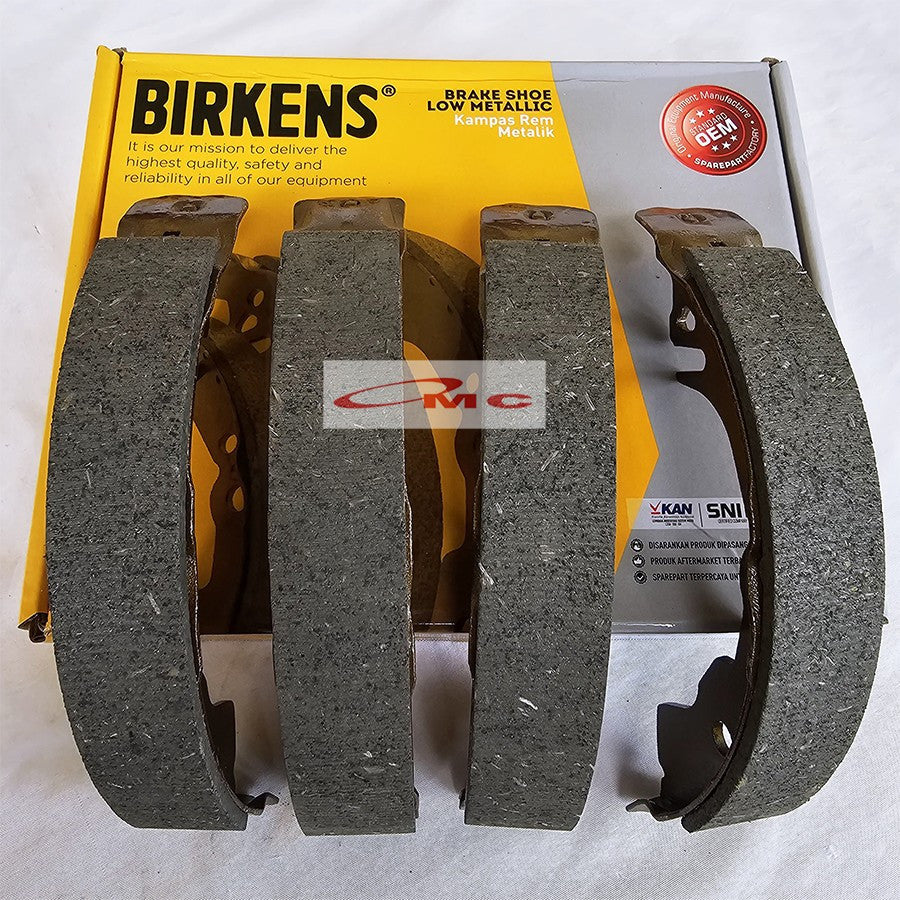 Brake Shoe Kampas Rem Belakang Daihatsu Sirion 2007 Asli original BIRKENS B-DBS-003