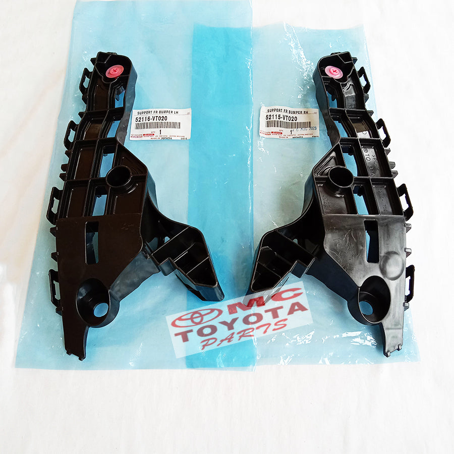Support Bracket Breket Bumper Depan kanan Kiri Toyota Innova Zenix Original 52115-VT020 52116-VT020