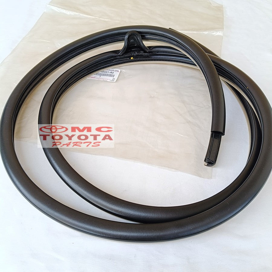 Karet Body Karet Bodi Pintu Depan Belakang Kanan Kiri Corolla Altis Old Original Toyota 62311-02051-A0 62312-02051-A0 62331-02050-A0 62332-02050-A0