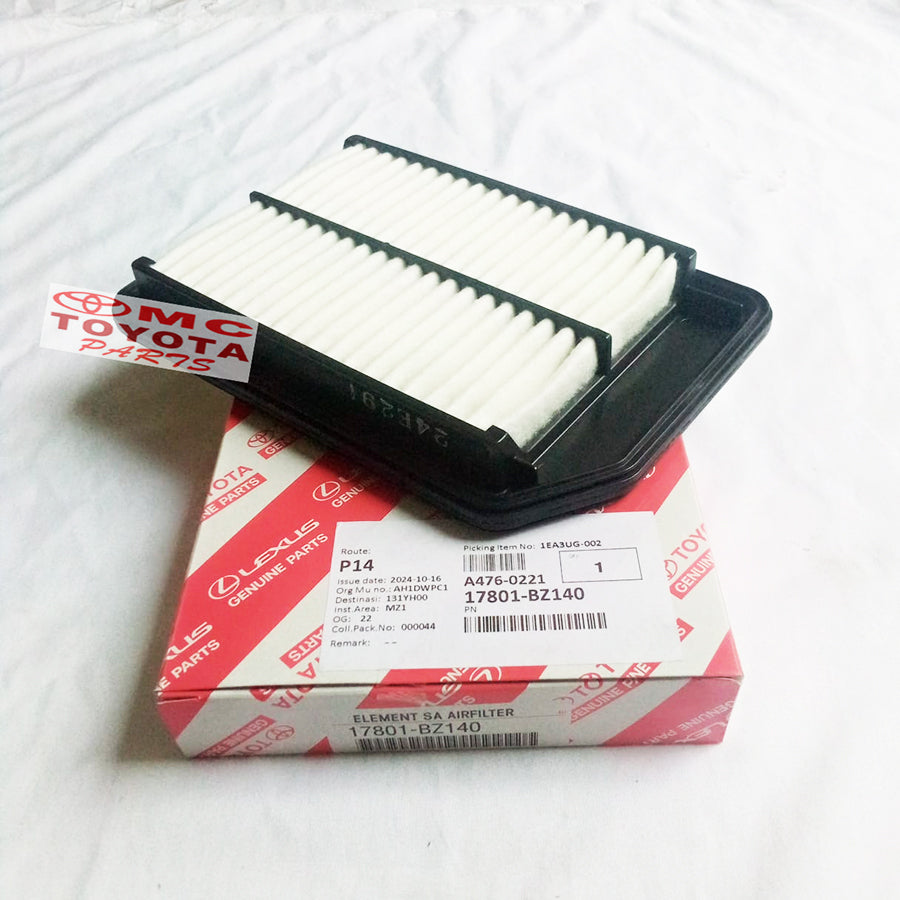 Filter Saringan Udara Air Cleaner Agya Ayla Wigo Calya Sigra 1000cc Original 17801-BZ140