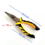 Tang Lancip 6" 6 inch NISHIO Tang Jepit Potong Kawat Tang Pemotong Kabel Gagang Karet