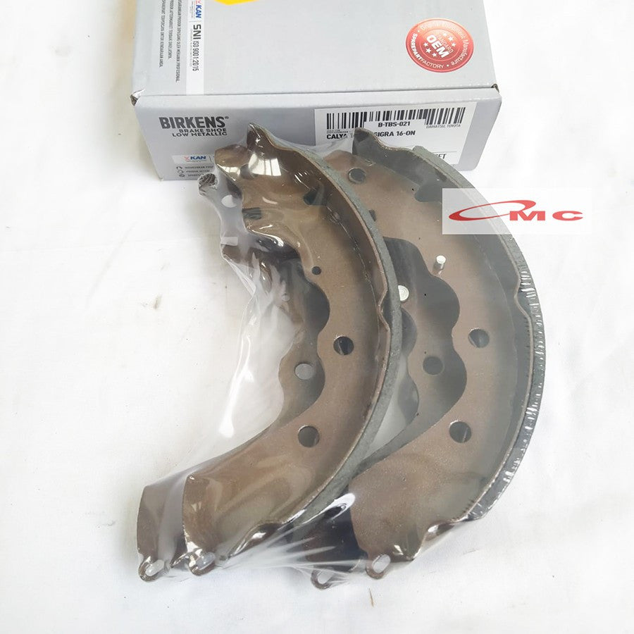 Brake Shoe Kampas Rem Belakang BIRKENS Calya Sigra Asli Birkens B-TBS-021