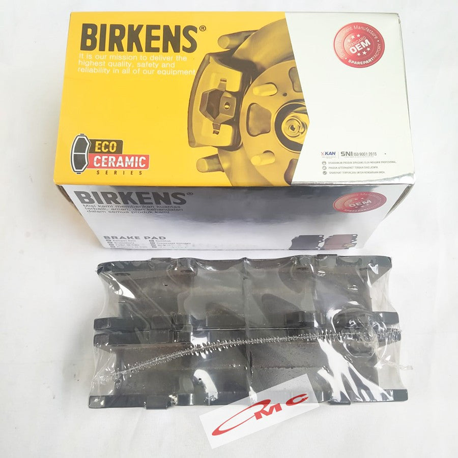 Brake Pad Kampas Rem Depan BIRKENS Fortuner VNT Hilux 2012-2015 Asli Birkens B-TBP-M29