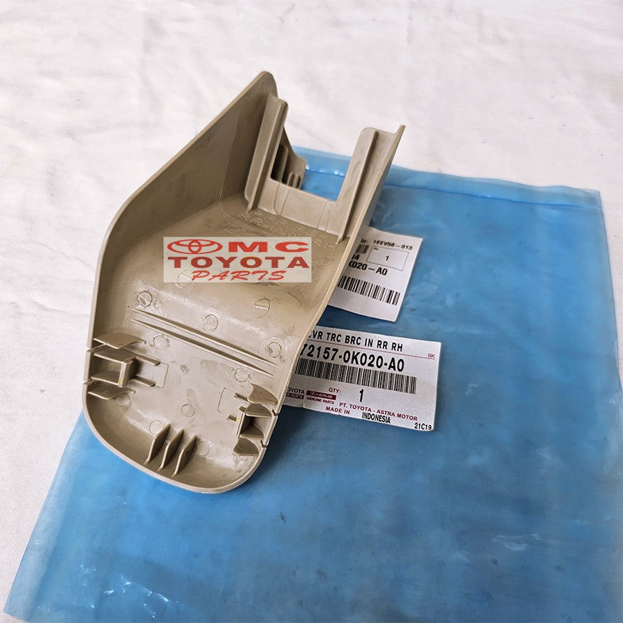 Cover Seat Track Bracket Inner Tutup Jok Baris Pertama Jok Tengah Bagian Belakang Kanan Kiri Toyota Kijang Innova 2004-2012 Original 72158-0K020-A0 72157-0K020-A0