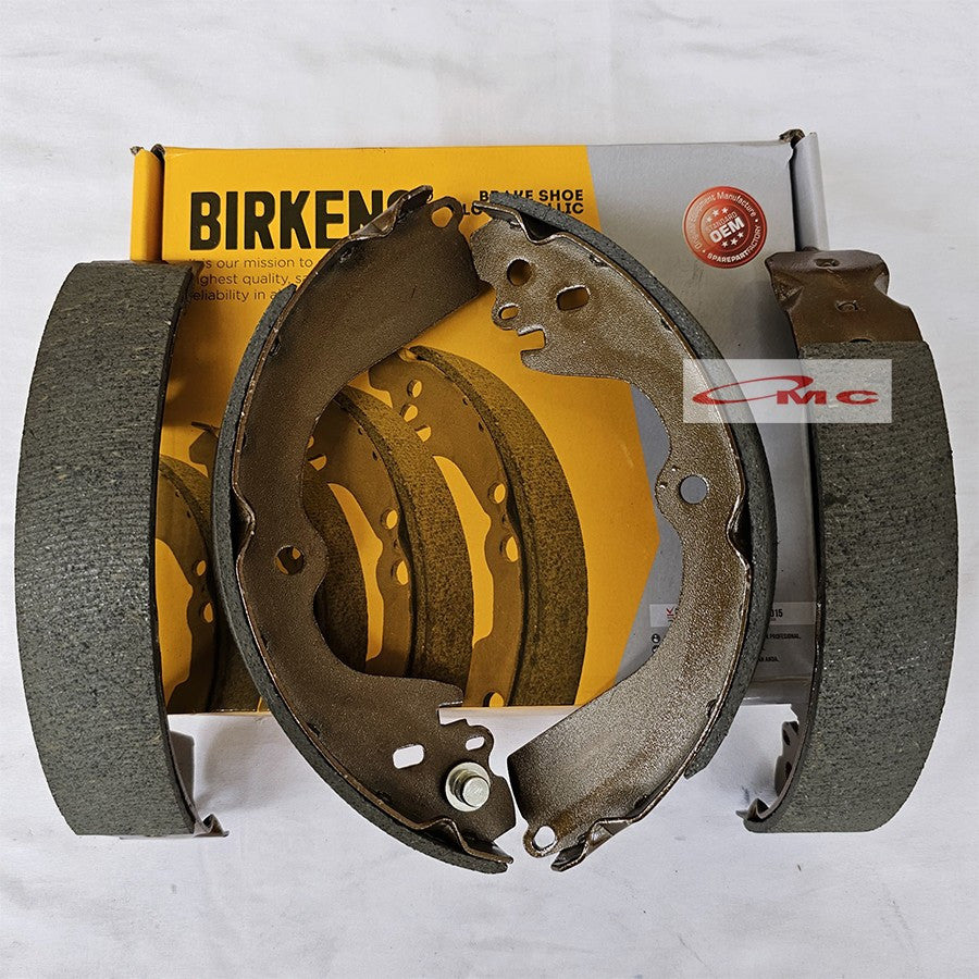 Brake Shoe Kampas Rem Belakang Nissan Evalia 2012-2018 Low Metallic Asli Original BIRKENS B-NBS-009