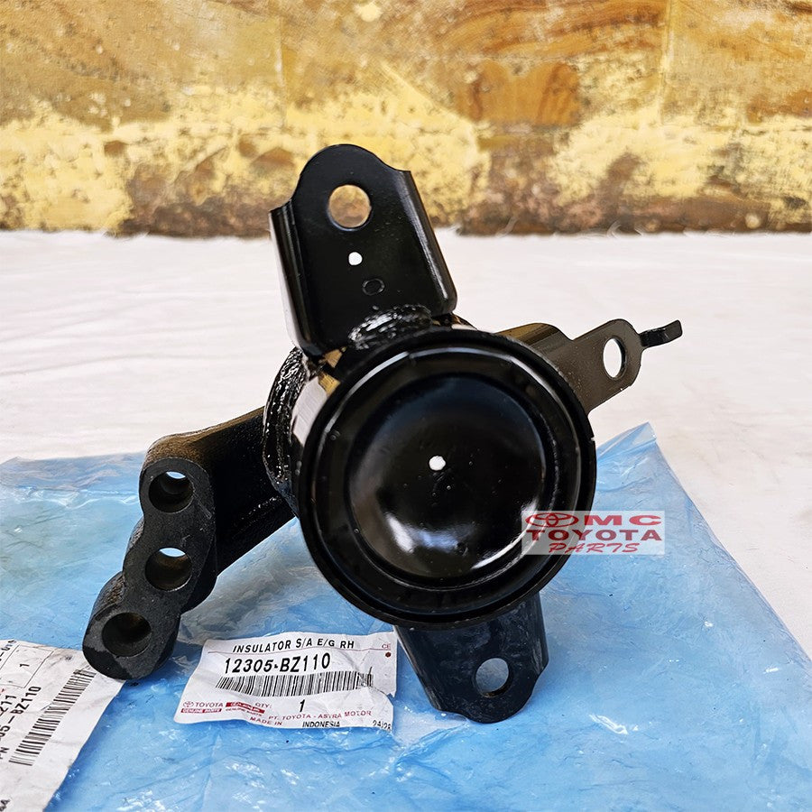Insulator Sub Assy Engine Mounting Dudukan Pangkon Mesin Tranmisi Kanan Kiri Agya Alya AT Matic MT Manual Original Toyota