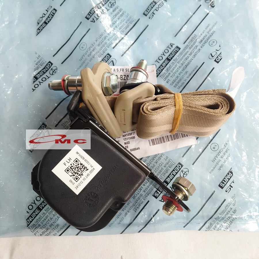 Safety Belt Seat Belt Depan Kanan Kiri Avanza Xenia Original Toyota 73210-BZ011-A0 73220-BZ011-A0 Sabuk Pengaman