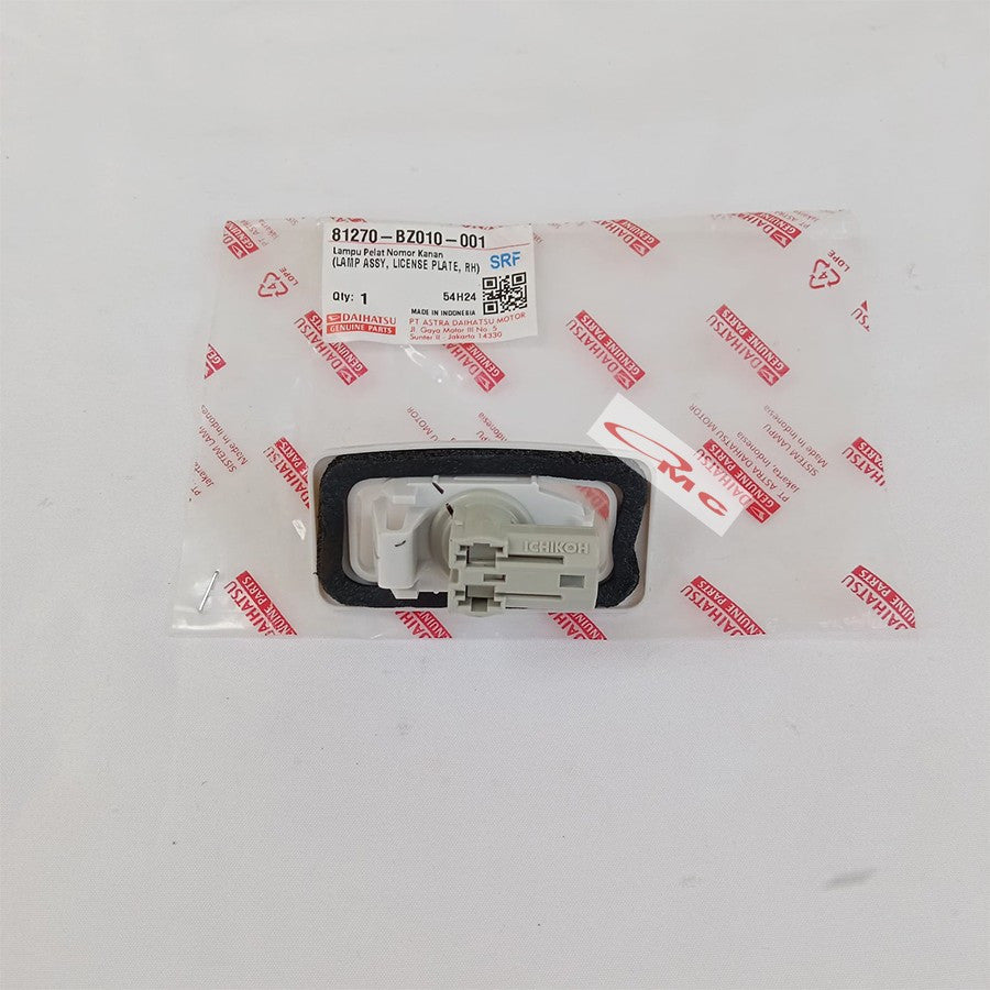 Lampu Plat Nomor Original Daihatsu Avanza Xenia Calya Rush 81270-BZ010-001