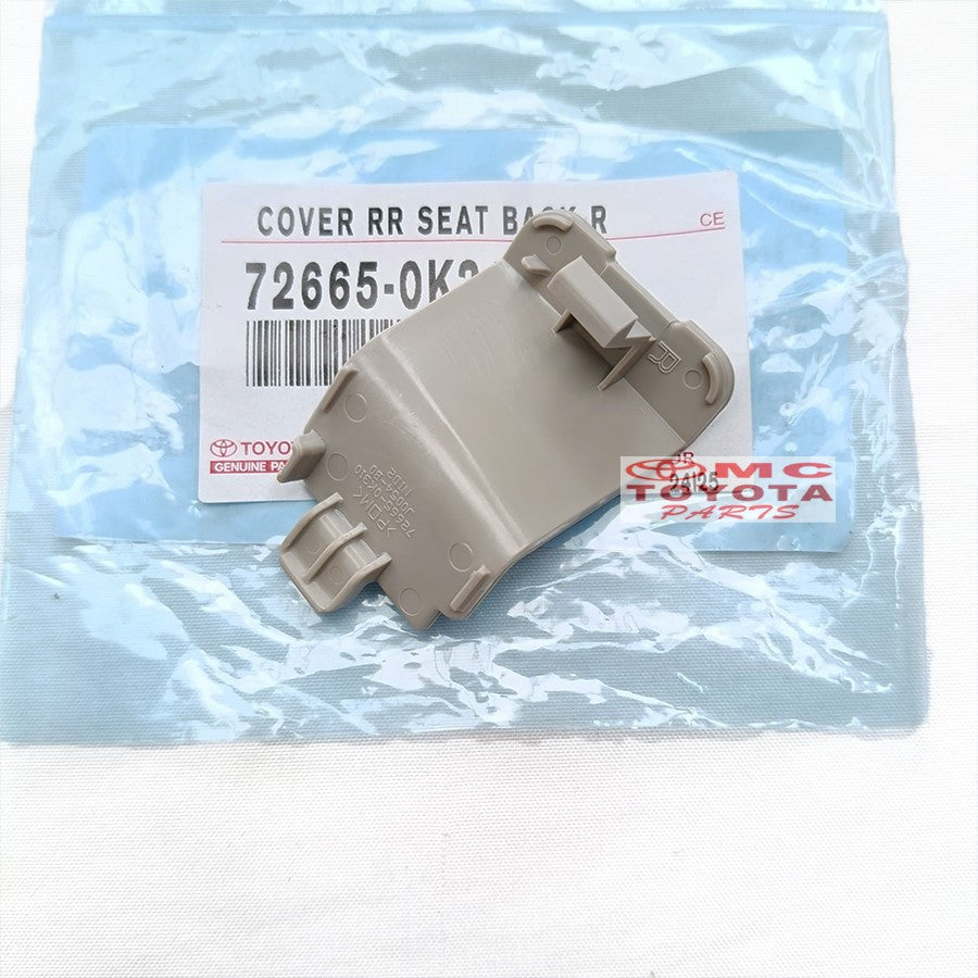 Cover Tutup Baut Hook Gantungan Jok Belakang Kanan Kiri Innova Reborn 2016-2021 Original Toyota 72665-0K310-B0 72665-0K330-B0