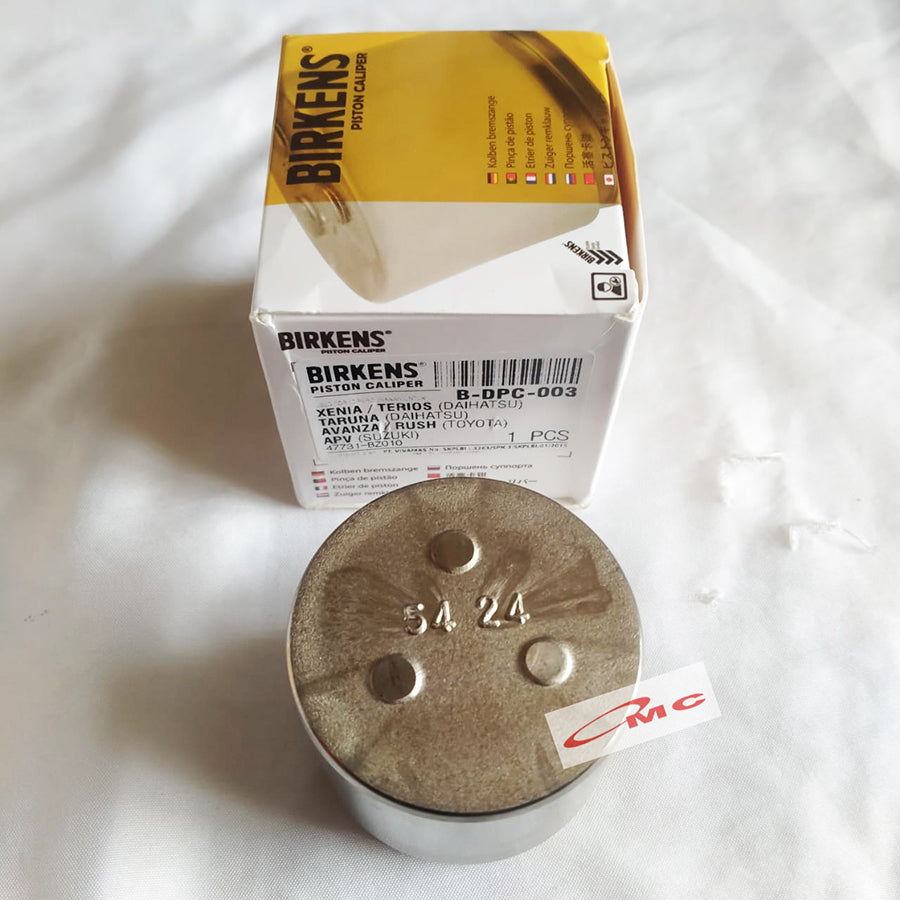 Piston Caliper Piston Kaliper Rem Cakram Disc Brake Depan BIRKENS Avanza Xenia Rush Terios APV Asli Birkens B-DPC-003